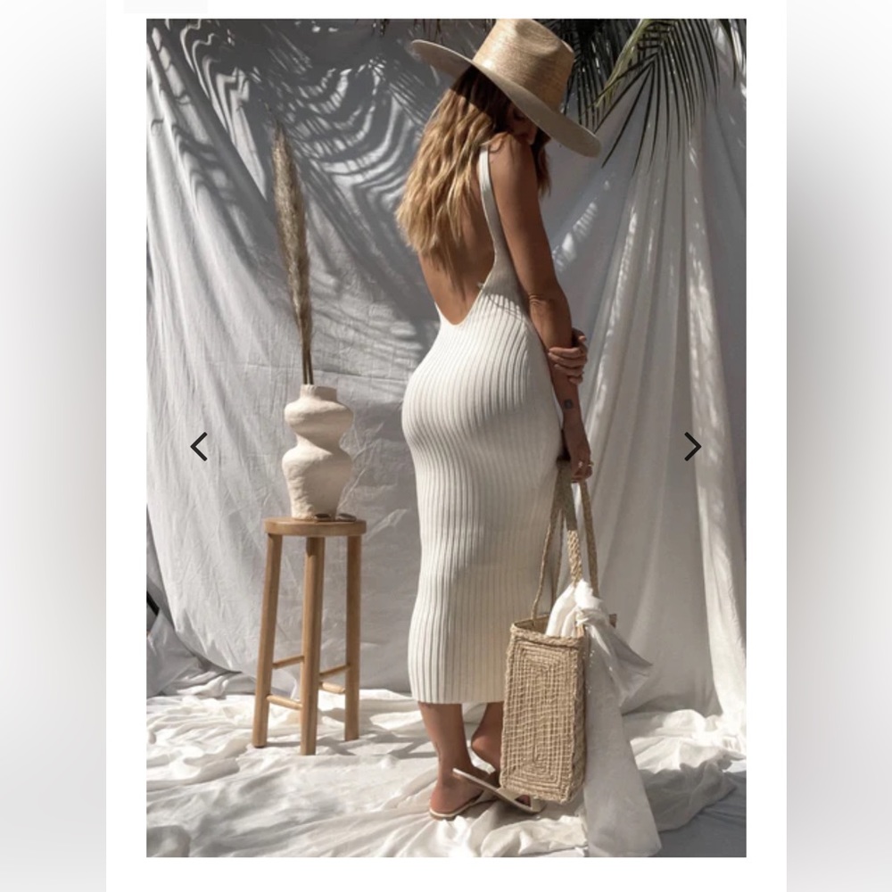 High neck backless maxi dress